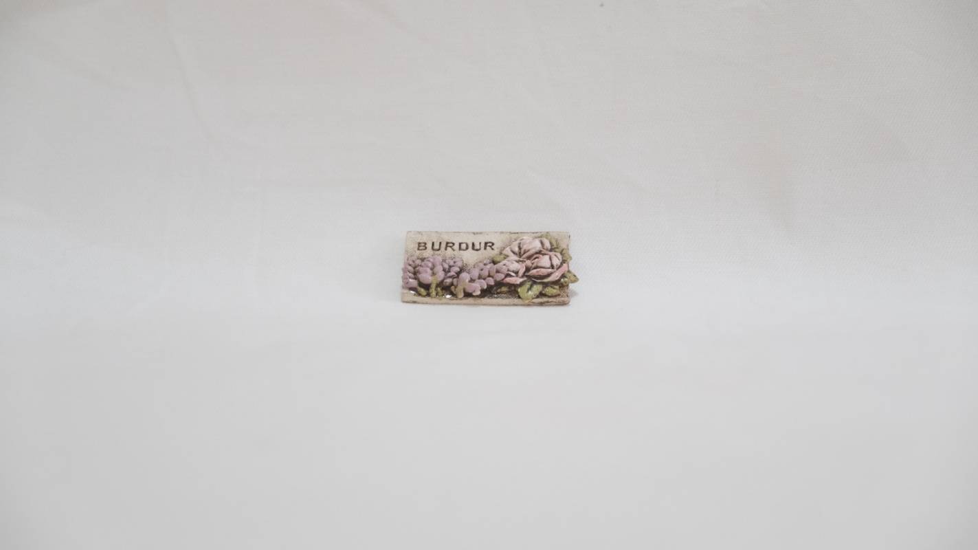 Burdur Temalı Seramik Magnet - Model 2 1