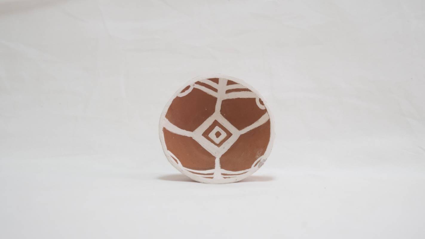 Mamak Serisi Antik Bezemeli Tabak - Model 3 1